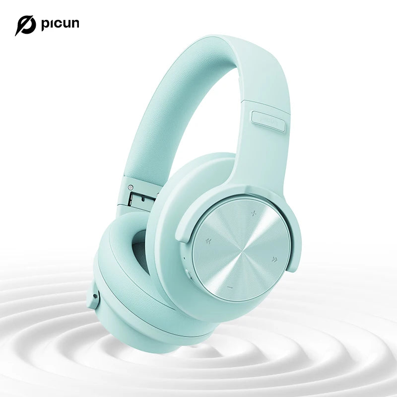 Picun B8 Wireless Headphones — 120Hr Battery, Bluetooth 5.3 & 3 EQ Modes