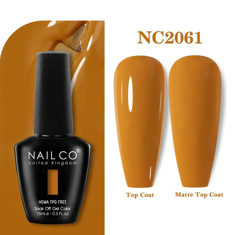 NAILCO Gel Nail Polish – HEMA-Free Soak-Off UV/LED Gel | 15ml | 333 Colors
