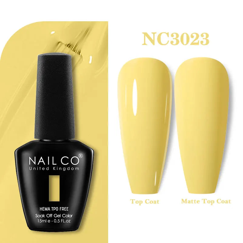 NAILCO Gel Nail Polish – HEMA-Free Soak-Off UV/LED Gel | 15ml | 333 Colors