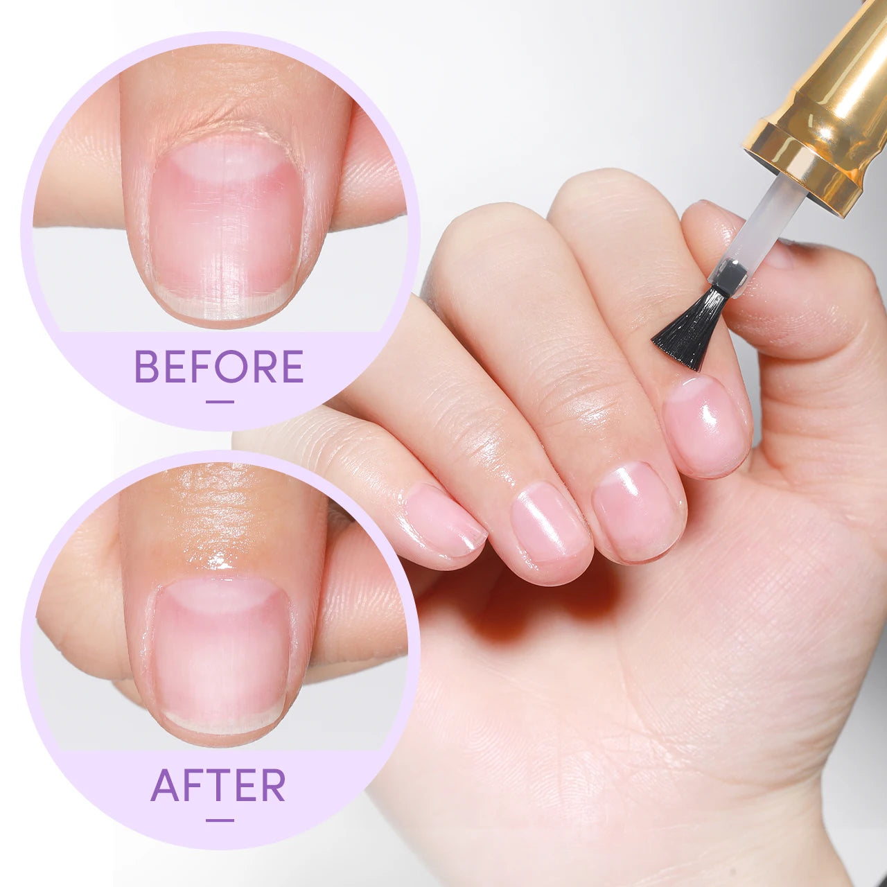 IDOL COLOR Cuticle Oil with Real Flowers — Vegan Nail Care Oil 15ml