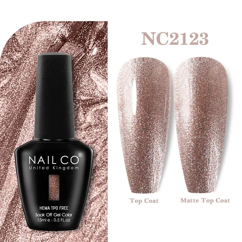 NAILCO Gel Nail Polish – HEMA-Free Soak-Off UV/LED Gel | 15ml | 333 Colors