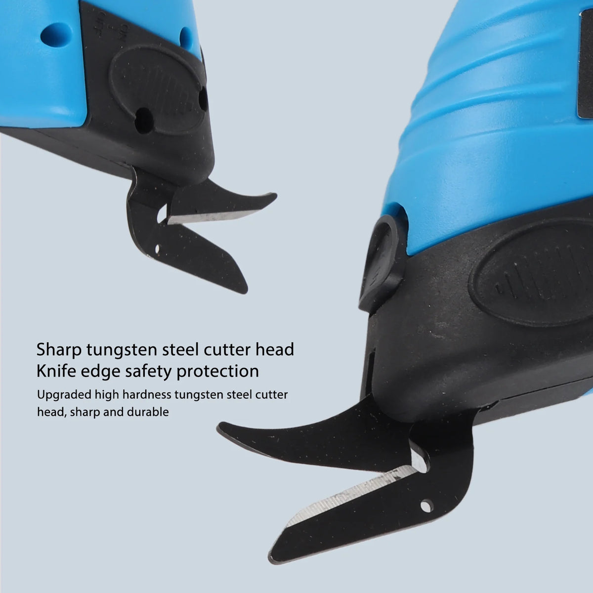 Cordless Handheld Electric Scissors for Fabric, Carpet & Leather – Brushless Motor with Tungsten Steel Blade
