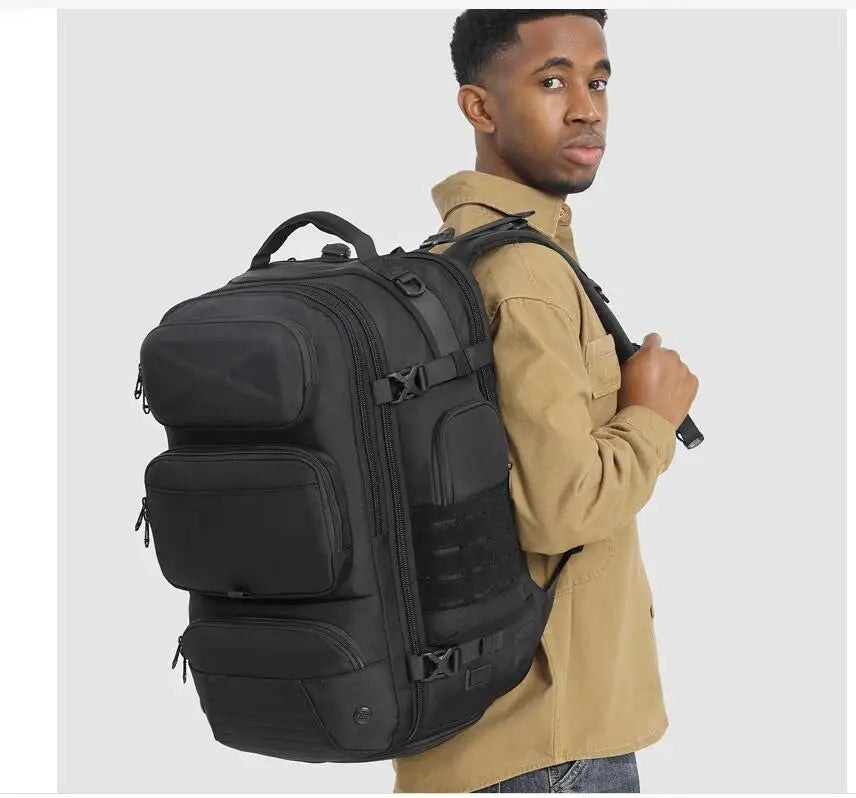 Large Capacity Waterproof Travel Backpack | Men's Outdoor Multi-Function Weekend Bag