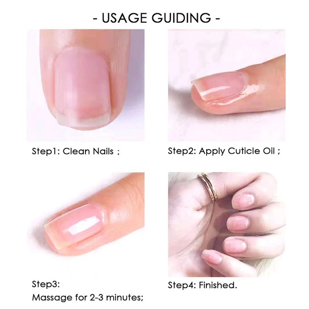8 Flowers Nail Nutrition Oil — Moisturizing Cuticle Care Pen