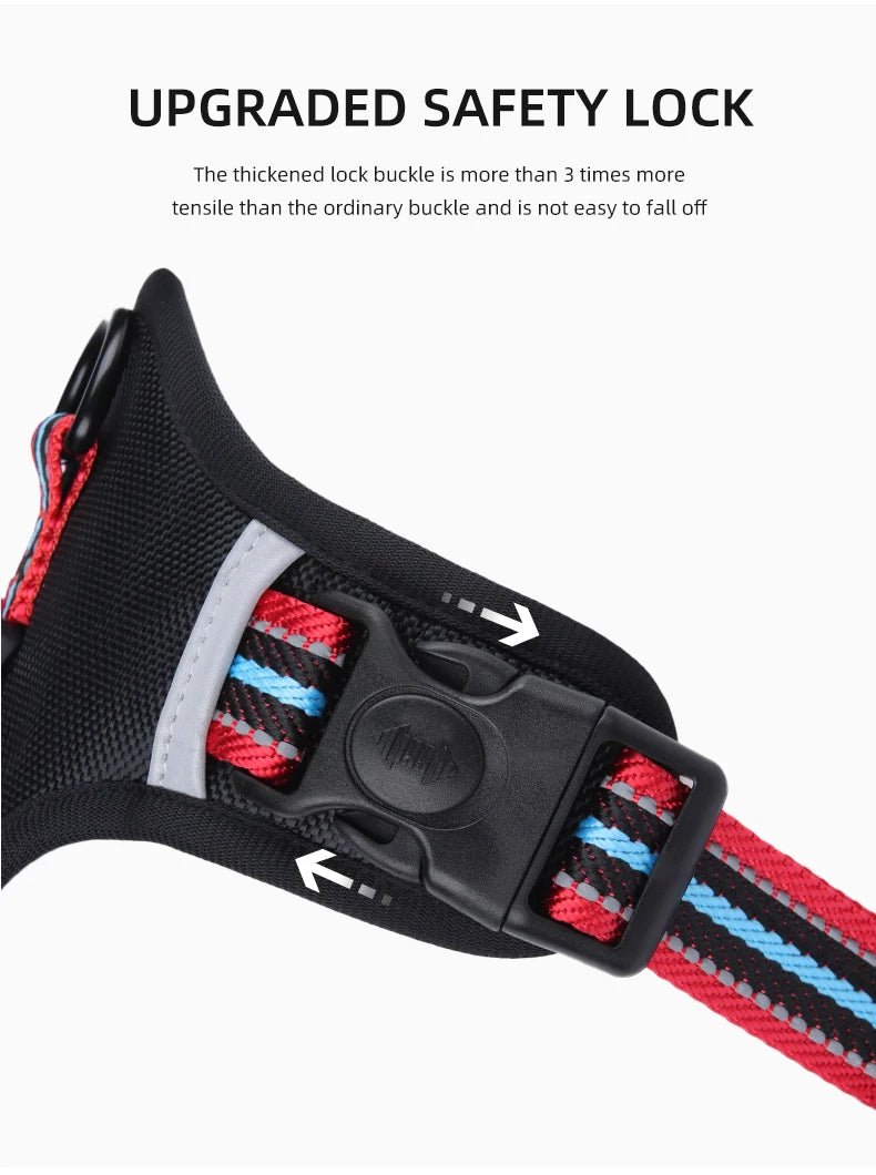 Pet Dog Harness Handle Puppy Collar Large Dog Lead Lightweight Walking Explosion-proof Lift Dog Travel Harnesses Dog Leash