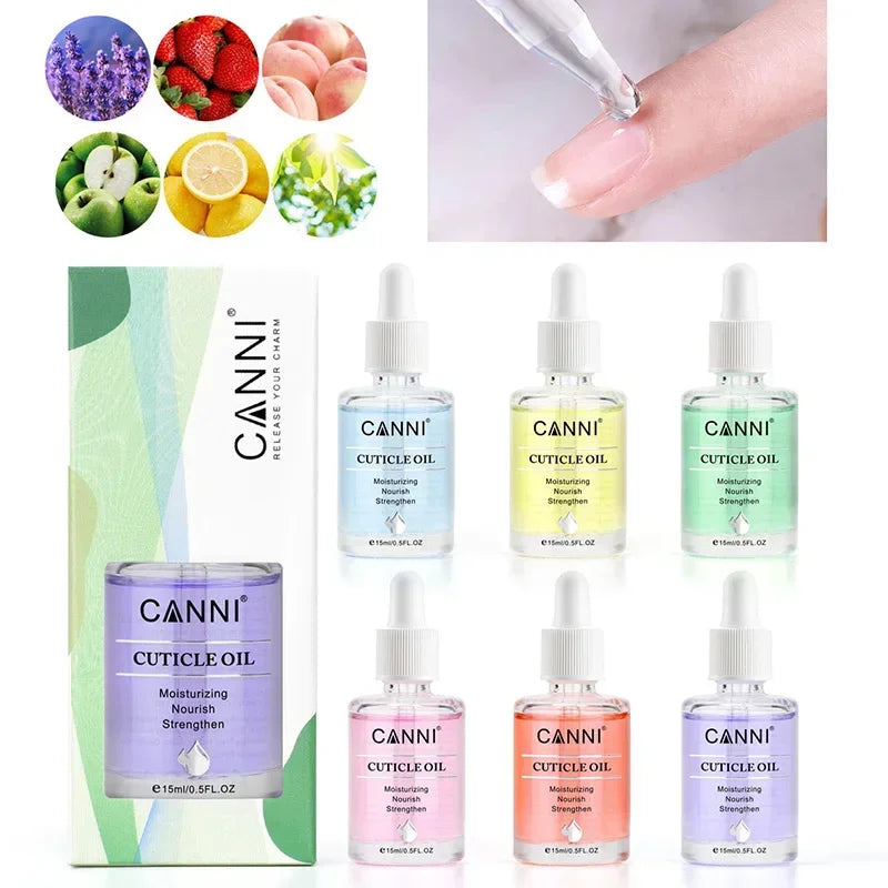 CANNI 15ml Cuticle Oil | 6 Scents | Deep Moisturizing Nail & Cuticle Softener