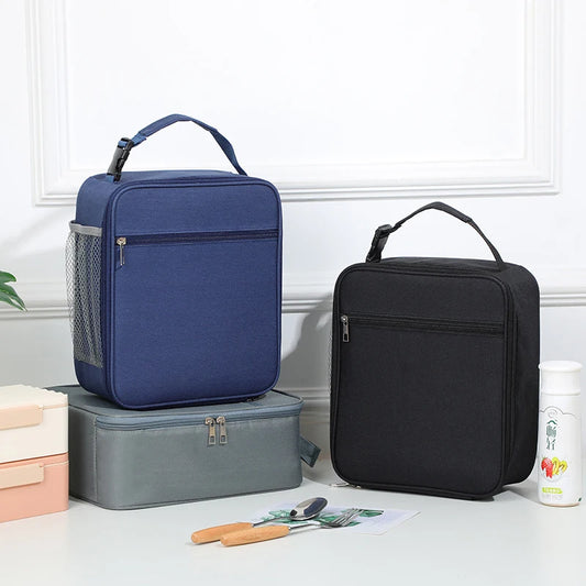 Insulated Lunch Bag 6.3L – Side Mesh Pocket, Waterproof, Leakproof | Bento Cooler Bag