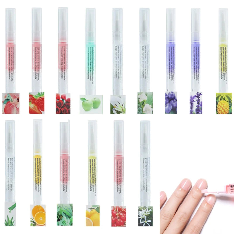 1pcs Cuticle Oil Pen Nail Nutrition Oil Pen Nail Treatment Cuticle Revitalizer Oil Prevent Agnail Nail Polish Nourish Skin Care