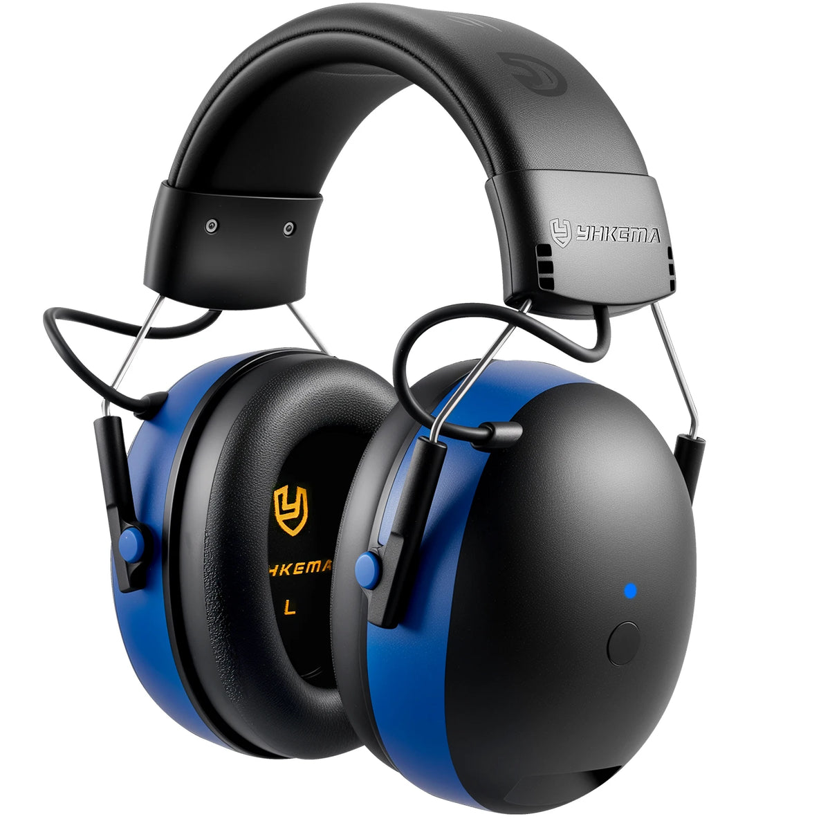 YHKEMA Bluetooth Hearing Protection Earmuffs | Noise Reduction Safety Headphones with Music & Call Support