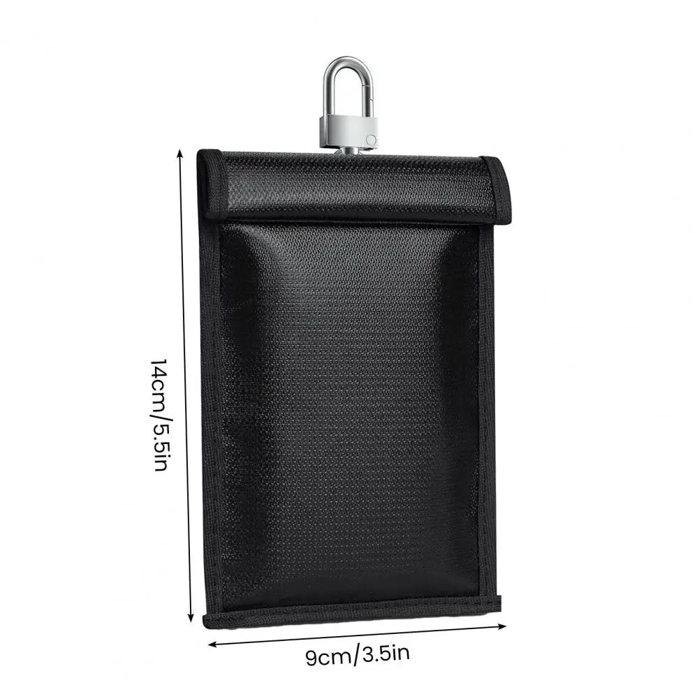 Faraday Bag for Laptops & Tablets – RFID & Signal Blocking, Fireproof Shielding