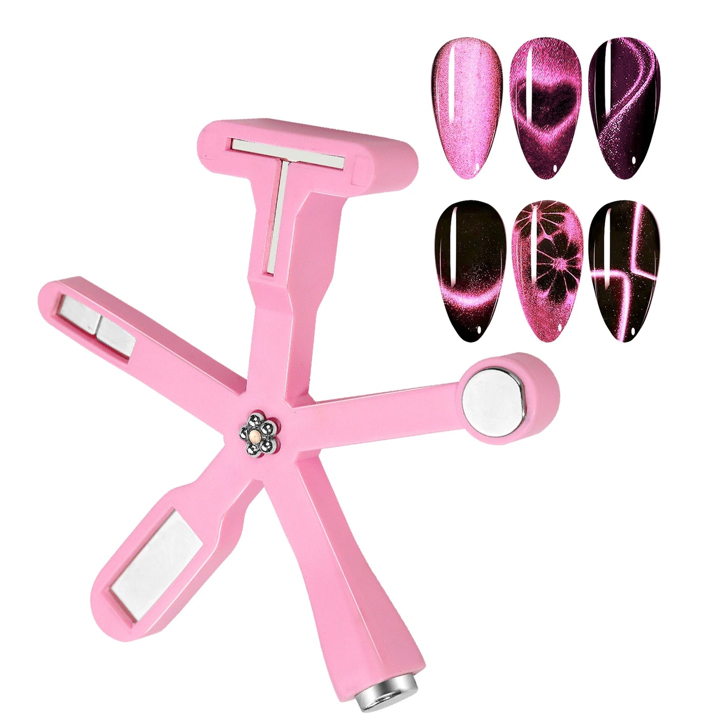 Cat Eye Magnetic Nail Wand — Multi-Function Gel Polish Magnet Tool