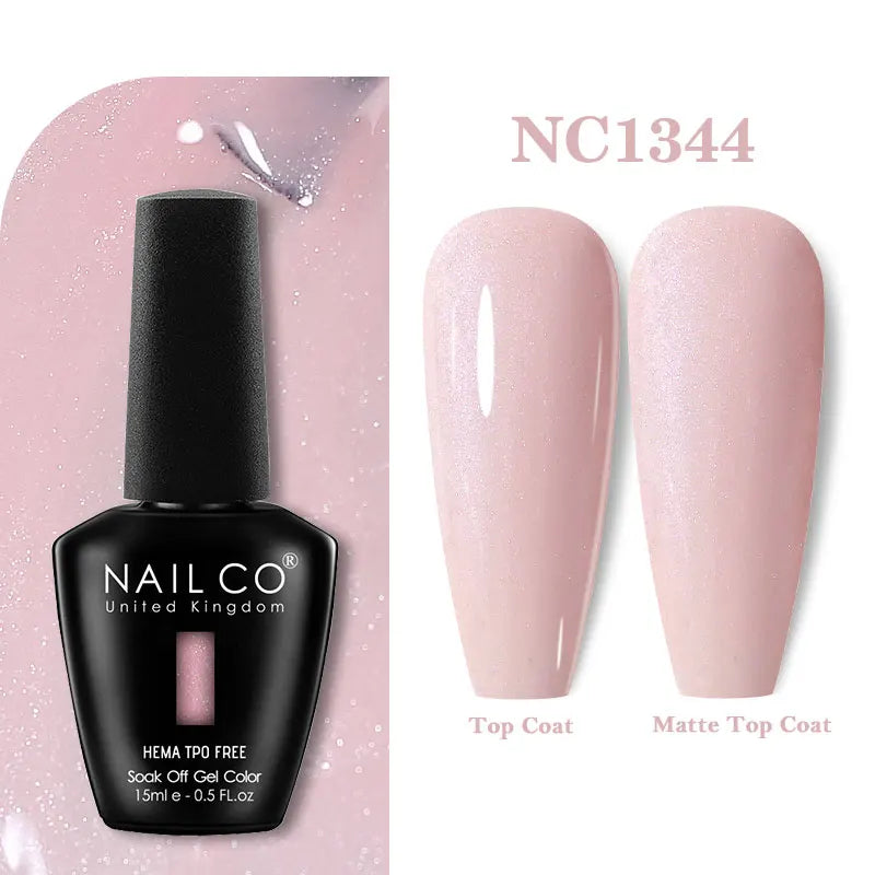 NAILCO Gel Nail Polish – HEMA-Free Soak-Off UV/LED Gel | 15ml | 333 Colors