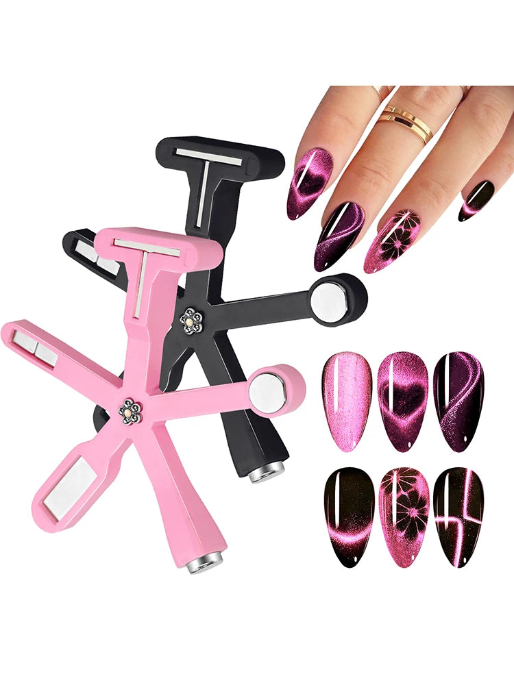 Cat Eye Magnetic Nail Wand — Multi-Function Gel Polish Magnet Tool