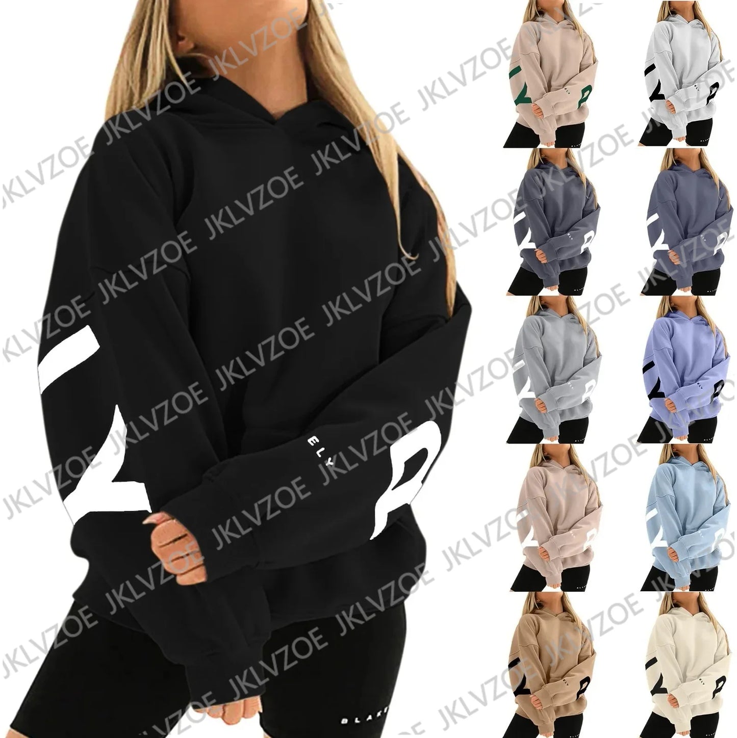 Hoodies Of Men ＆ Women Unisexy Streetwear Vintage Casual Soft Pullover Sweatshirt Printing Letters On Sleeves Y2k Couple Clothes
