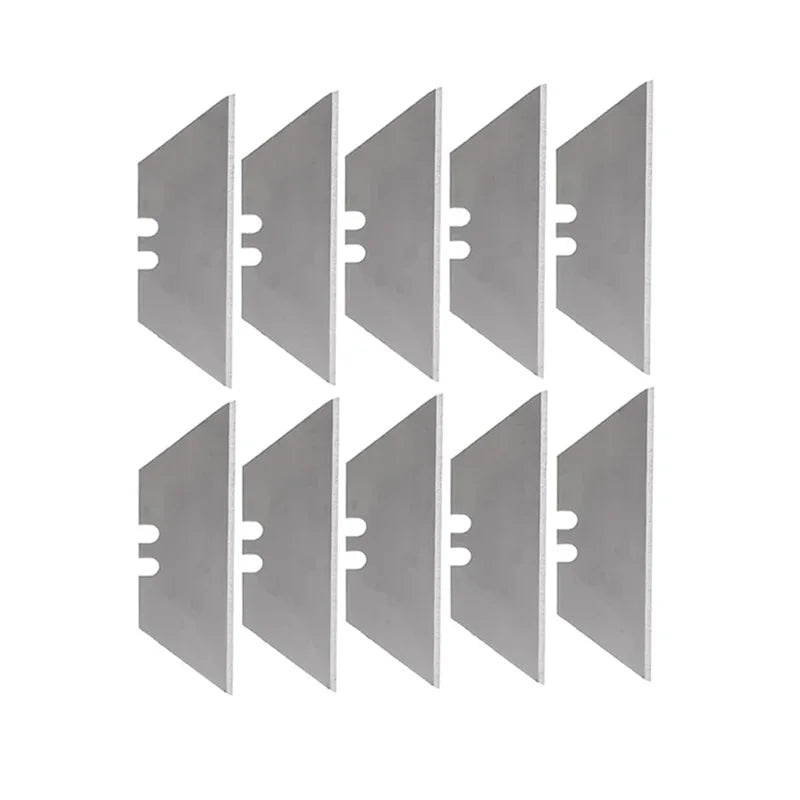 20-Pack Trapezoidal Replacement Blades – Stainless Steel Box Cutter Blades for DIY, Art, Craft & Woodworking