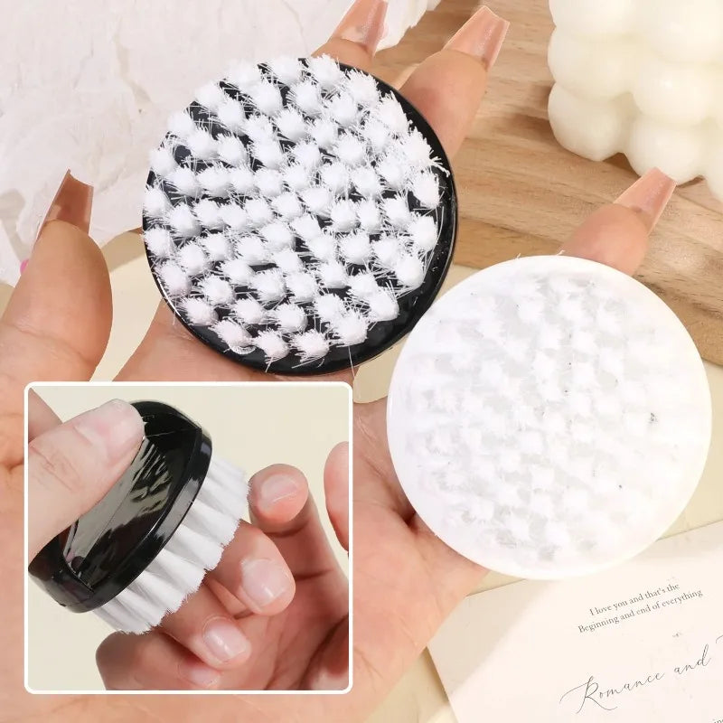 Professional Nail Dust Brush Set | DIY Nail Art Cleaning Brush | Nail Care Tools