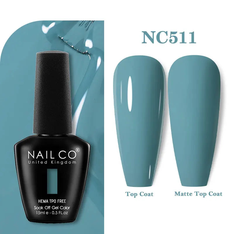 NAILCO Gel Nail Polish – HEMA-Free Soak-Off UV/LED Gel | 15ml | 333 Colors