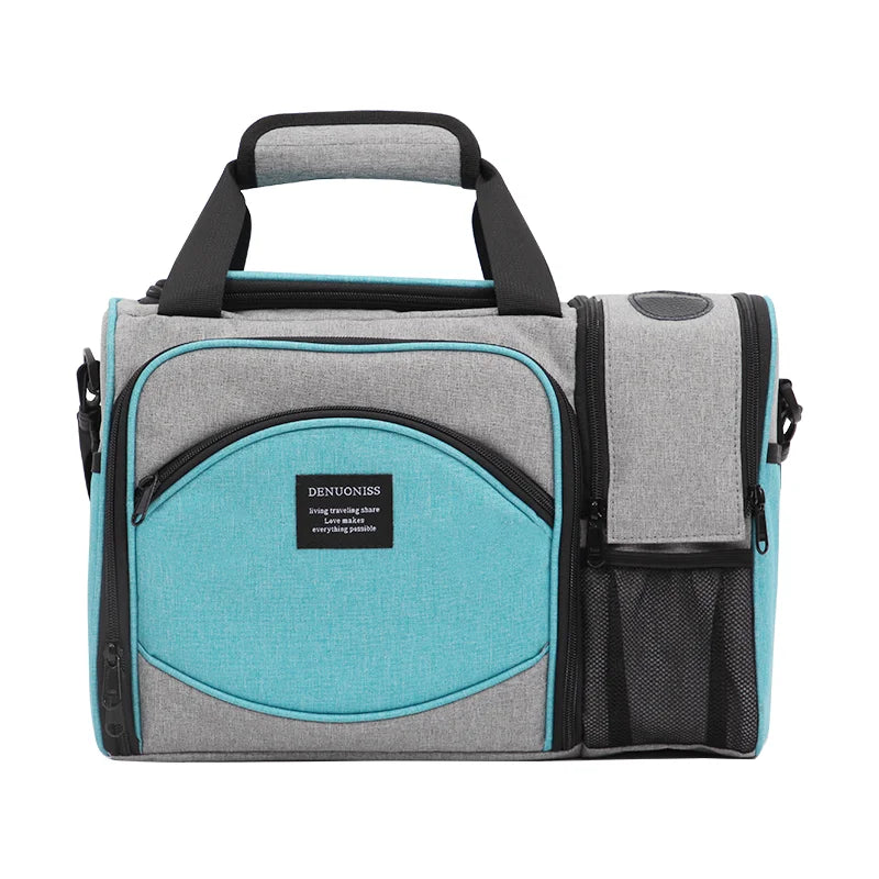 Insulated Lunch Bag — Waterproof Thermal Food Container with Adjustable Shoulder Strap