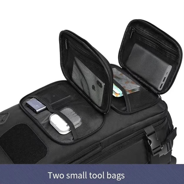 Tactical Cross Backpack | High-Capacity Men's Hiking & Sling Bag with Belt Pack Option