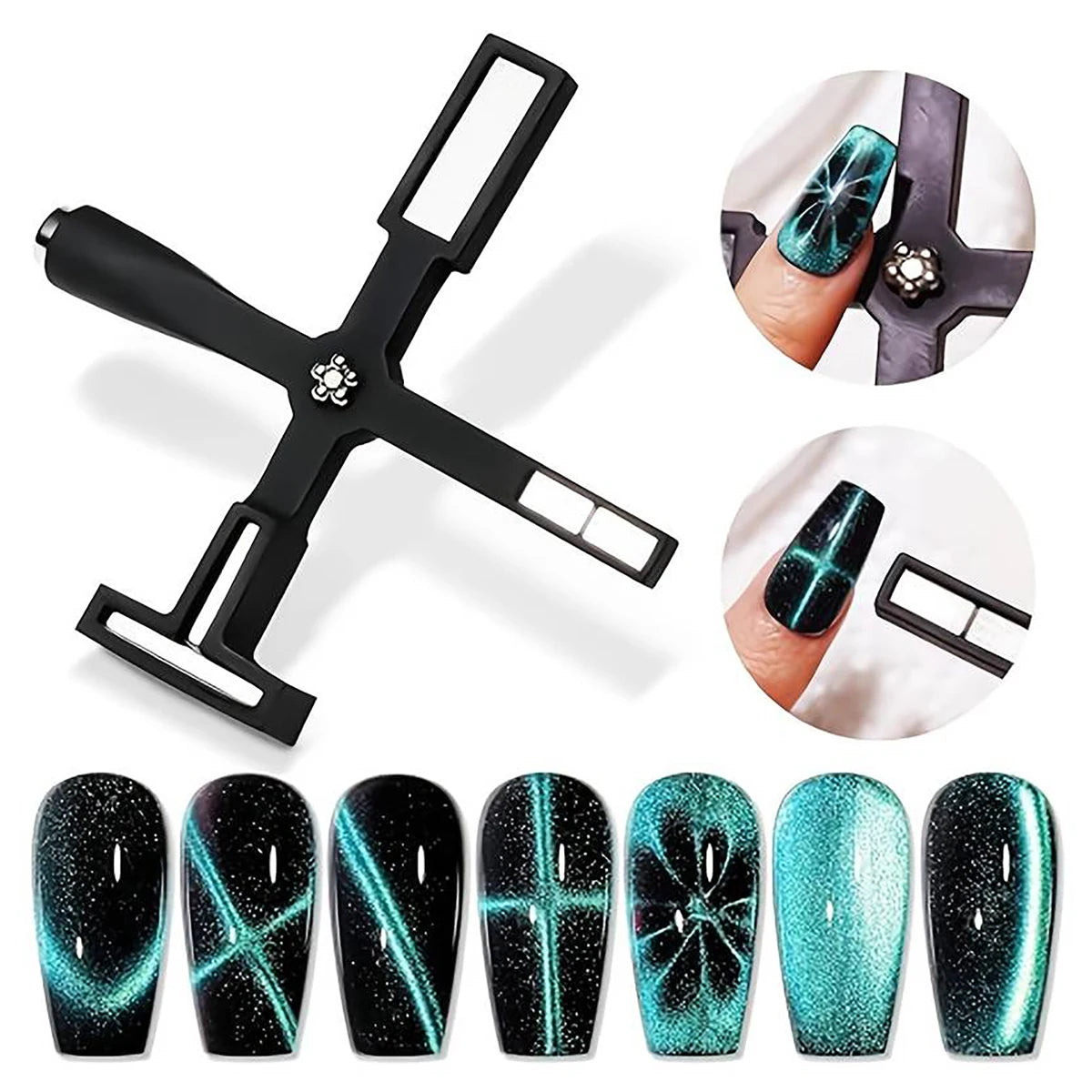 Cat Eye Magnetic Nail Wand — Multi-Function Gel Polish Magnet Tool