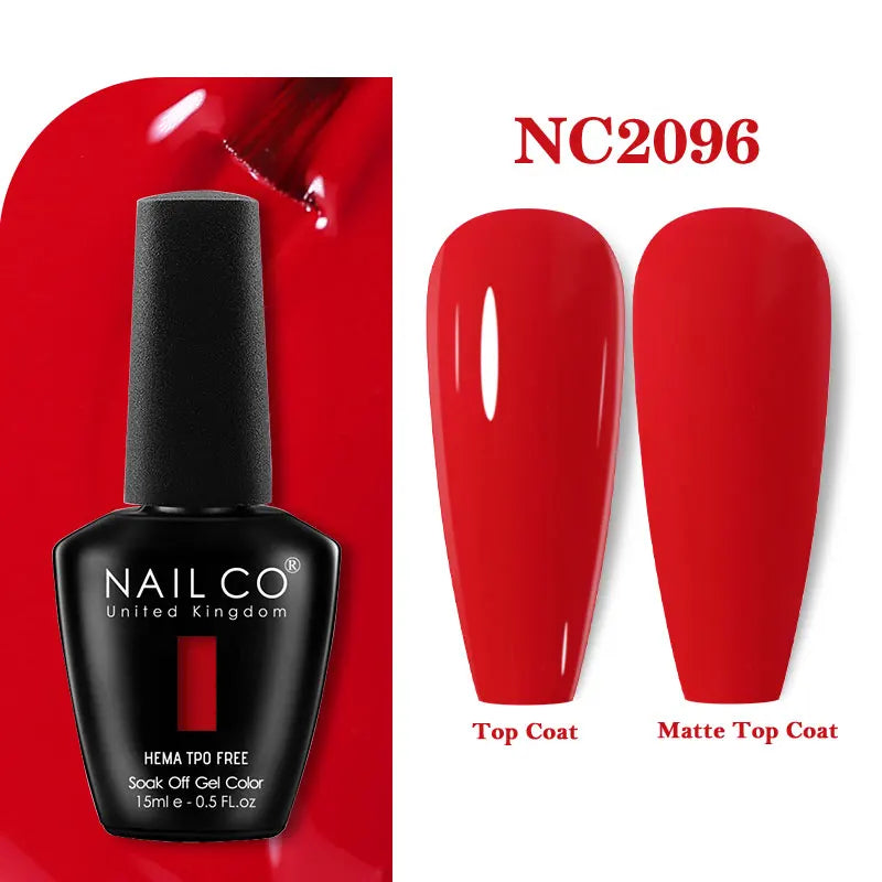 NAILCO Gel Nail Polish – HEMA-Free Soak-Off UV/LED Gel | 15ml | 333 Colors