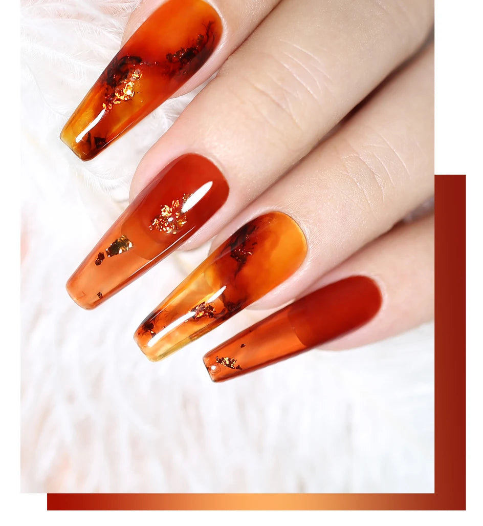 NAILCO Jelly Gel Nail Polish | HEMA-Free Soak Off UV LED Semi-Permanent Gel Varnish — 70 Colors