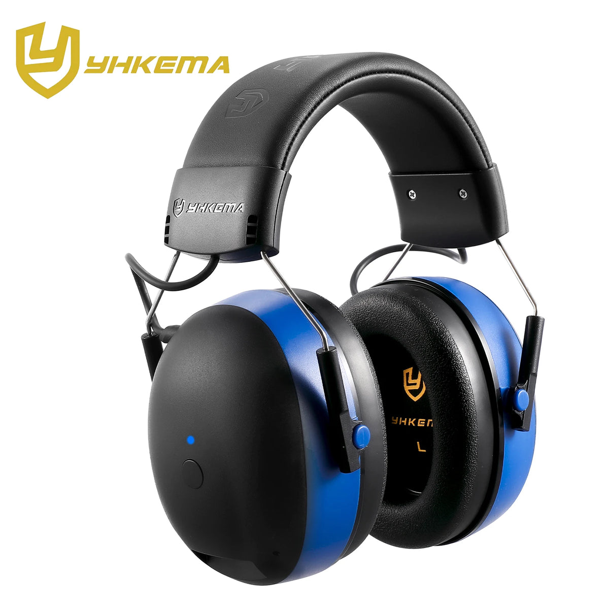 YHKEMA Bluetooth Hearing Protection Earmuffs | Noise Reduction Safety Headphones with Music & Call Support