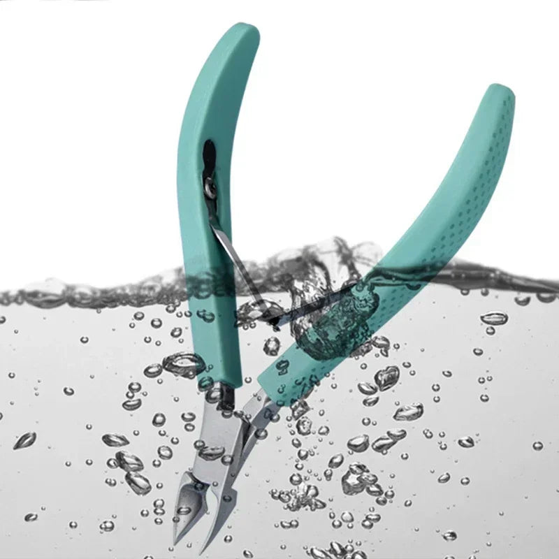 Cuticle Nippers & Nail Clipper Set | Stainless Steel Ingrown Nail & Dead Skin Remover