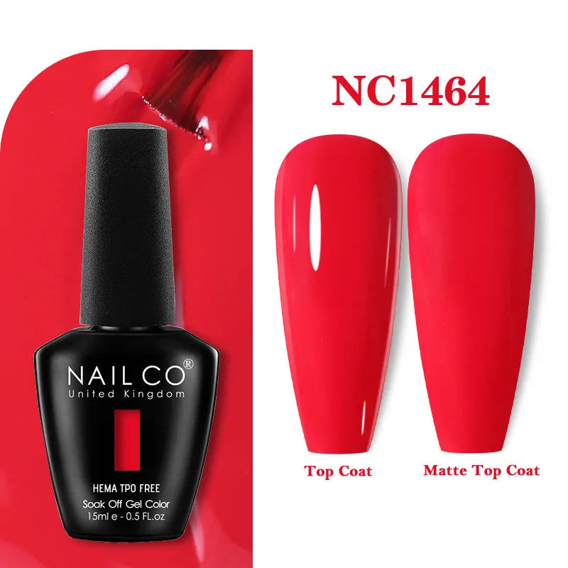 NAILCO Gel Nail Polish – HEMA-Free Soak-Off UV/LED Gel | 15ml | 333 Colors