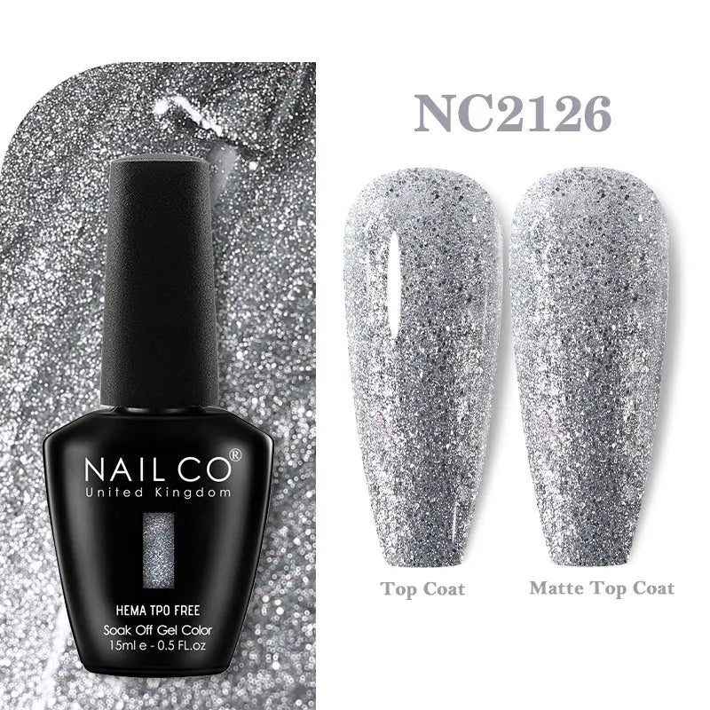 NAILCO Gel Nail Polish – HEMA-Free Soak-Off UV/LED Gel | 15ml | 333 Colors