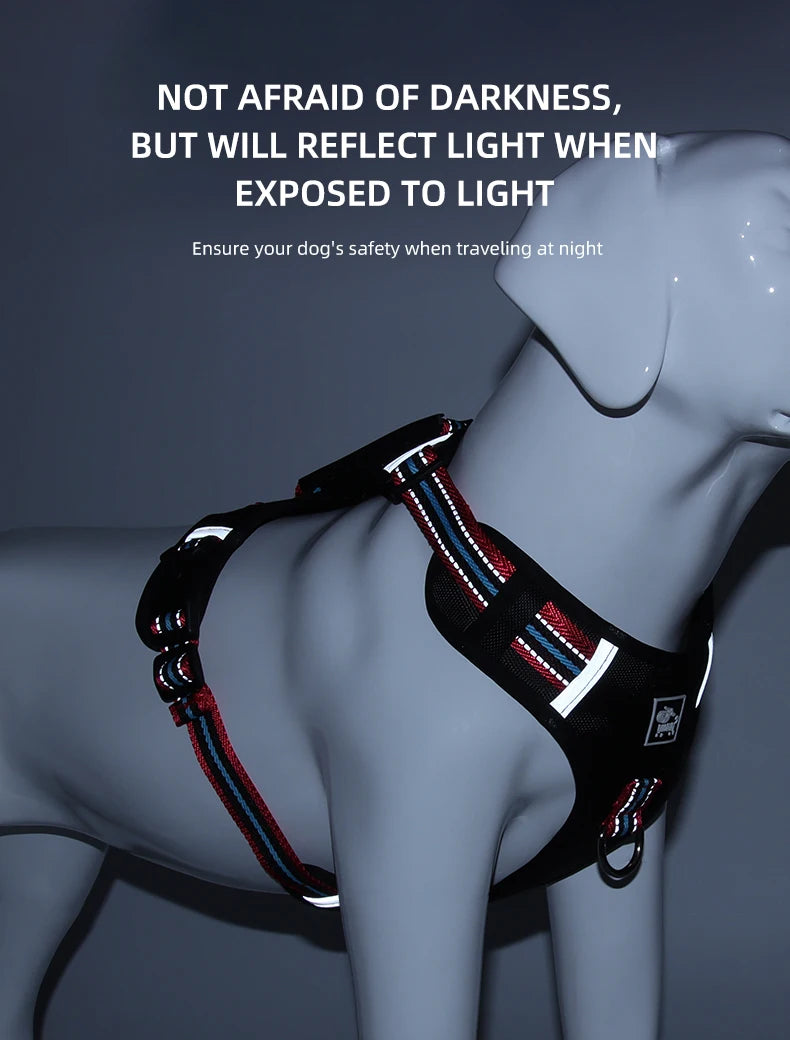 Pet Dog Harness Handle Puppy Collar Large Dog Lead Lightweight Walking Explosion-proof Lift Dog Travel Harnesses Dog Leash