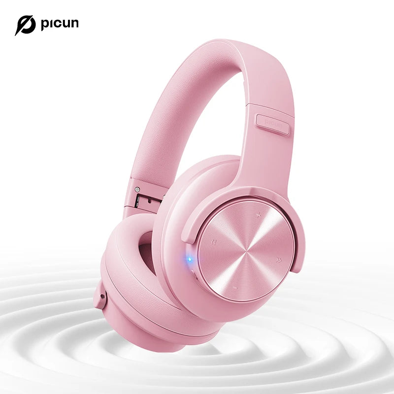 Picun B8 Wireless Headphones — 120Hr Battery, Bluetooth 5.3 & 3 EQ Modes