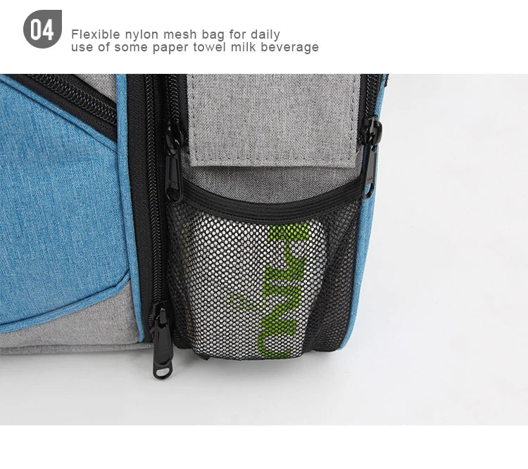 Insulated Lunch Bag — Waterproof Thermal Food Container with Adjustable Shoulder Strap