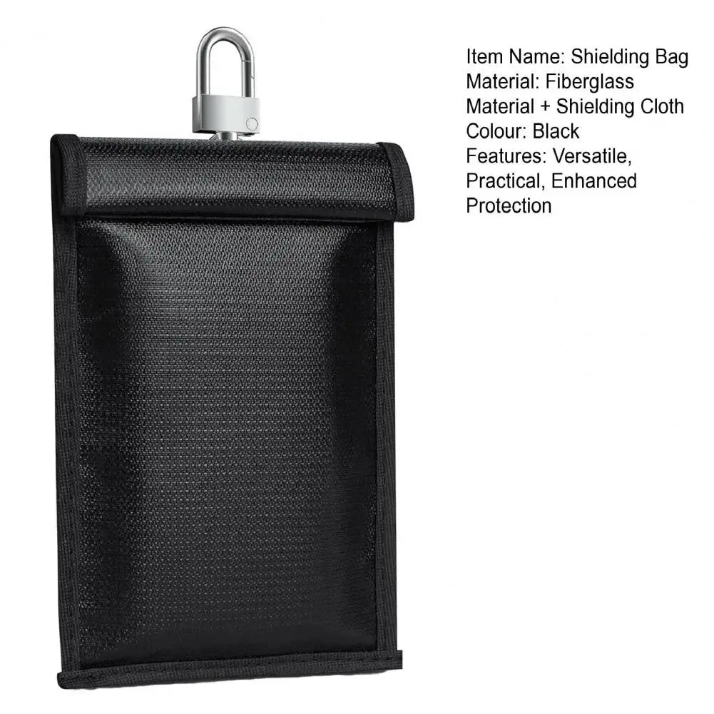 Faraday Bag for Laptops & Tablets – RFID & Signal Blocking, Fireproof Shielding