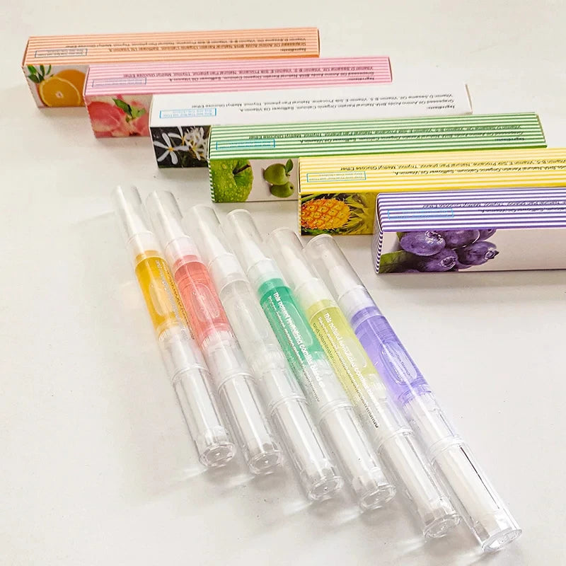 1pcs Cuticle Oil Pen Nail Nutrition Oil Pen Nail Treatment Cuticle Revitalizer Oil Prevent Agnail Nail Polish Nourish Skin Care