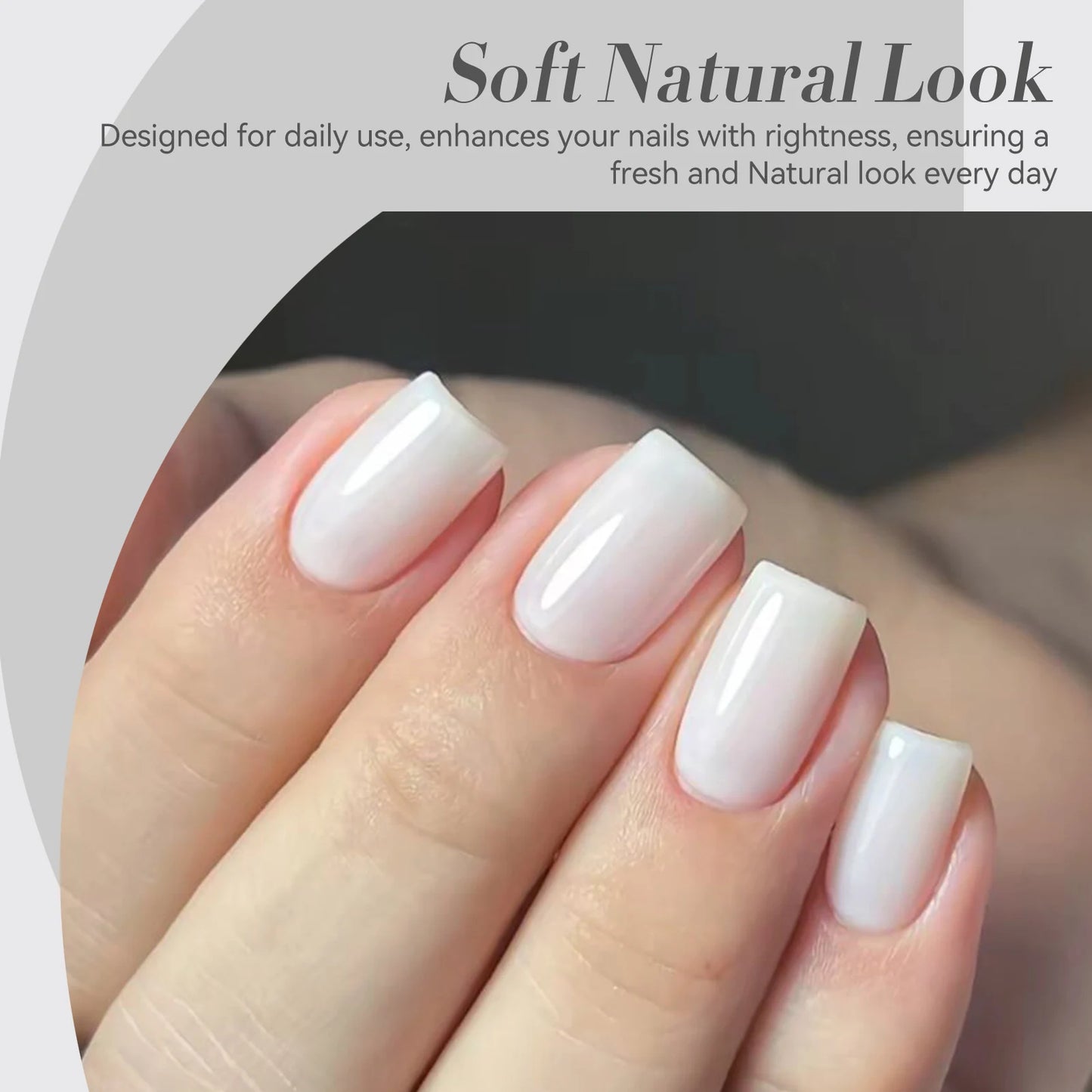 BORN PRETTY 15ml Jelly Gel Polish | Pink Nude & Glitter | Soak-Off UV/LED | 24 Shades