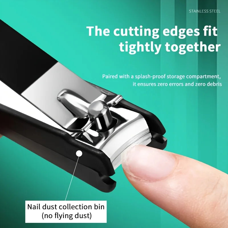 Ultra Sharp Nail Clippers — Stainless Steel Fingernail & Toenail Trimmer