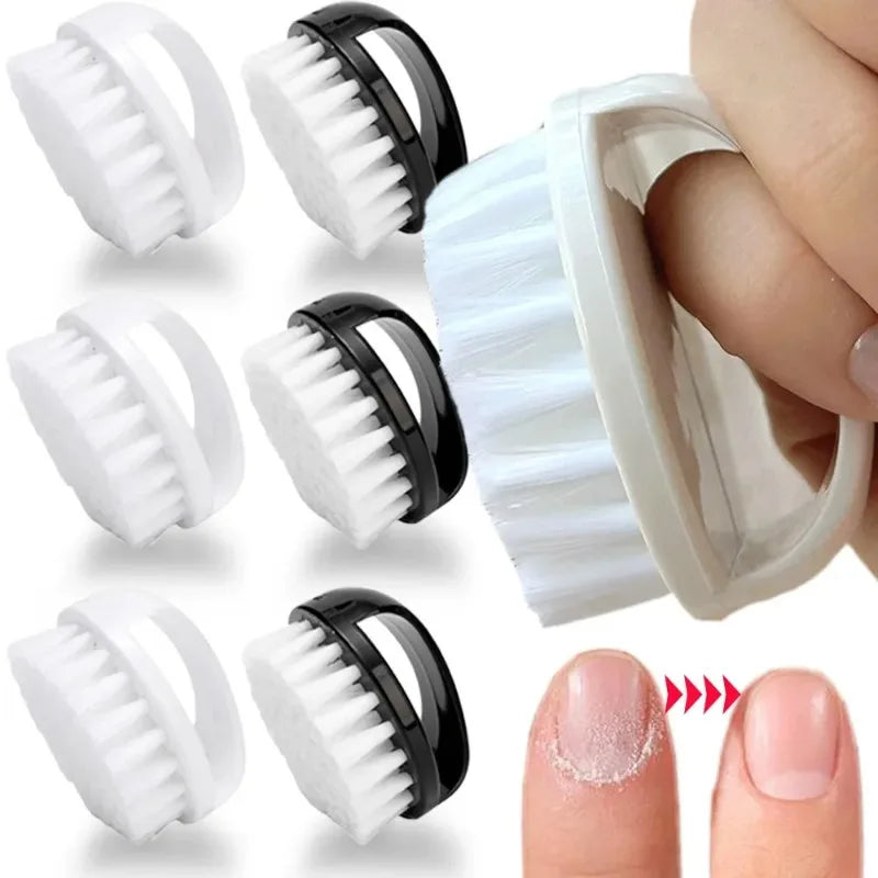 Professional Nail Dust Brush Set | DIY Nail Art Cleaning Brush | Nail Care Tools