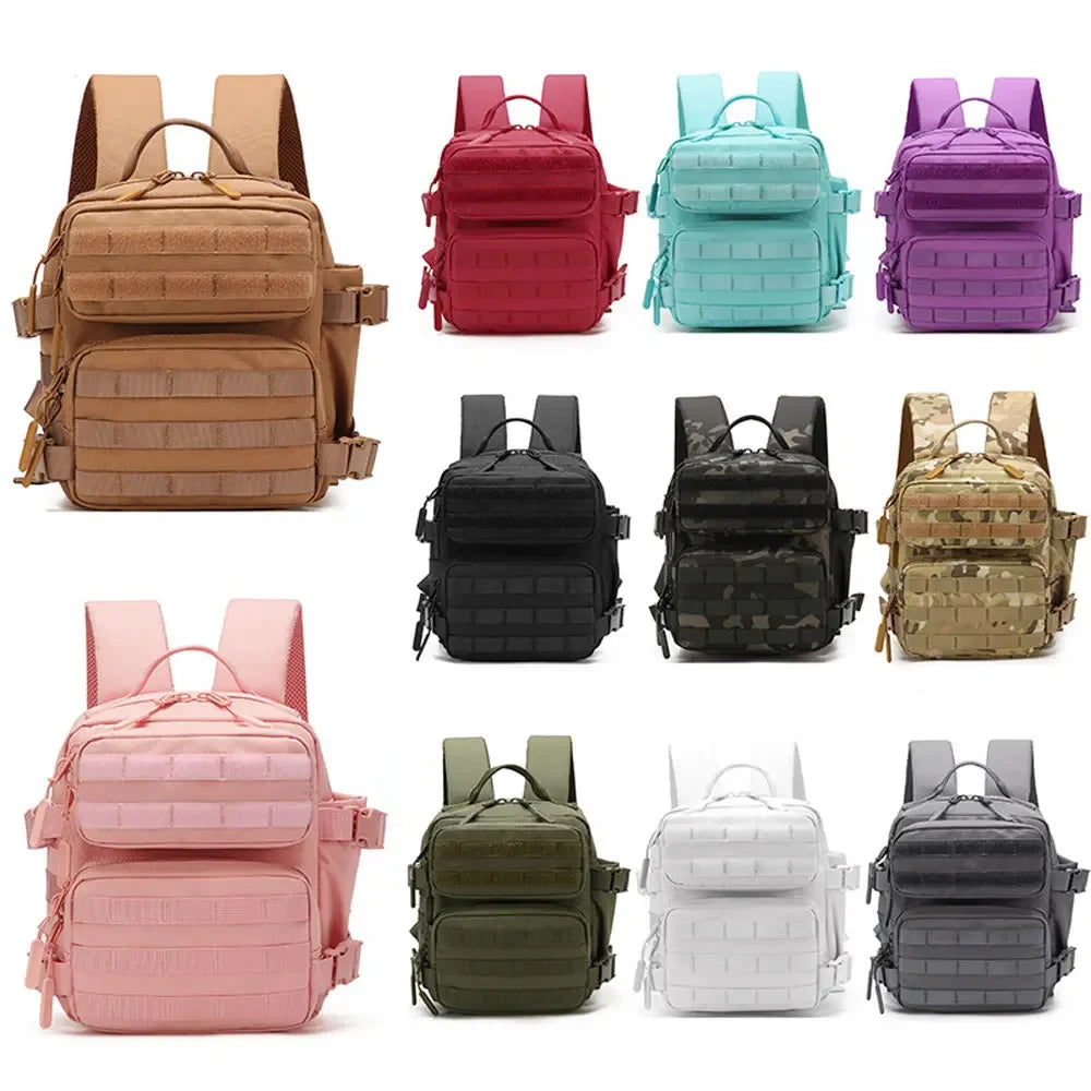 9L MOLLE Sport Backpack — Tactical EDC Day Pack for Hiking, Camping & Outdoor Adventures