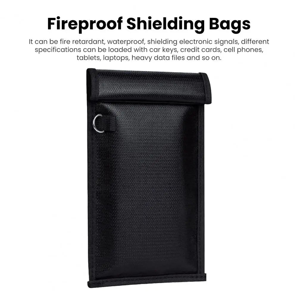 Faraday Bag for Laptops & Tablets – RFID & Signal Blocking, Fireproof Shielding