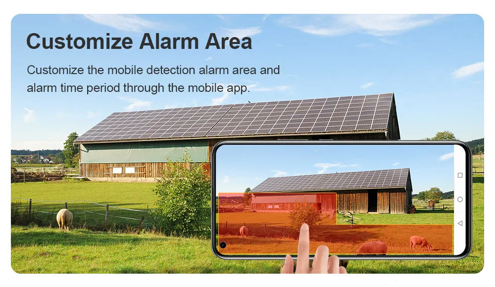 LS VISION 4K Dual Screen 4G Solar Hunting Camera Outdoor WiFi PTZ Human/Animal Detection 2-Way Talk Waterproof Security Cameras