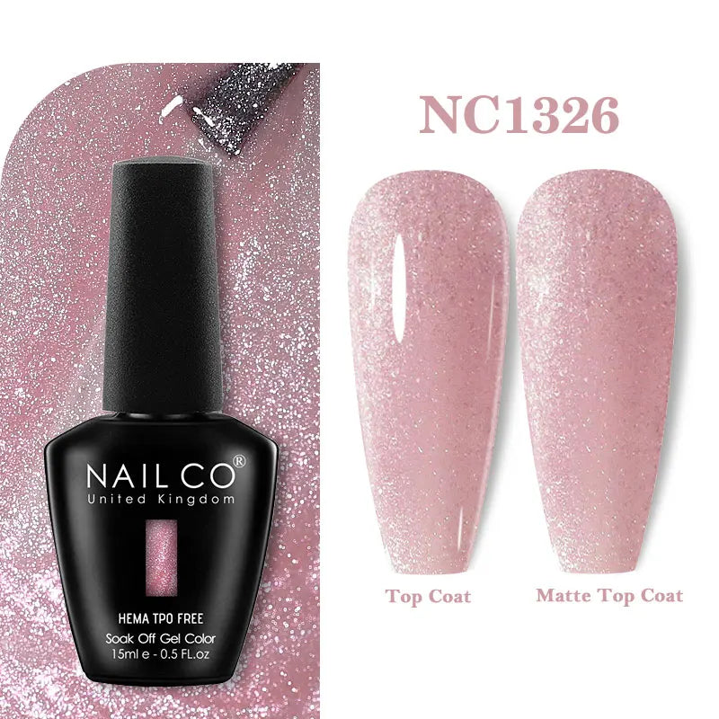 NAILCO Gel Nail Polish – HEMA-Free Soak-Off UV/LED Gel | 15ml | 333 Colors