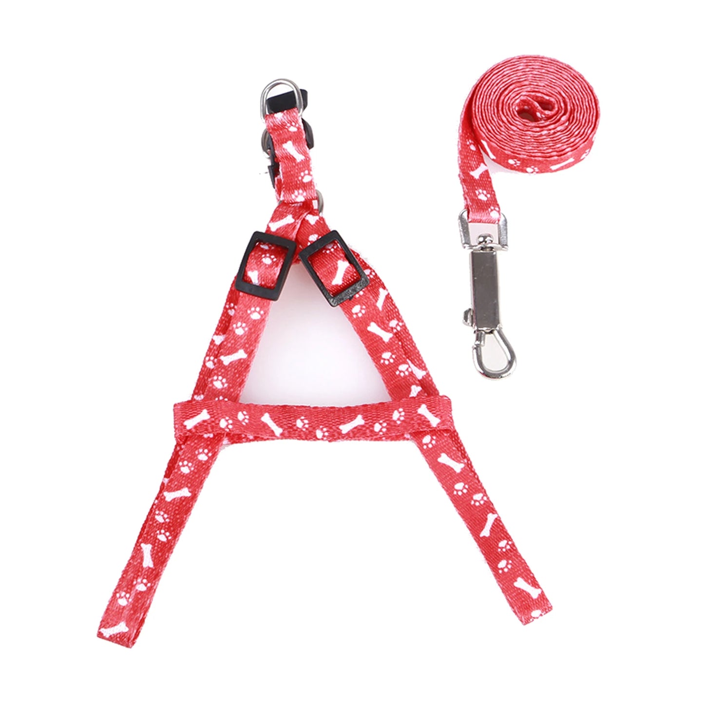 Cute Pet Leash & Harness Set for Small Dogs & Cats