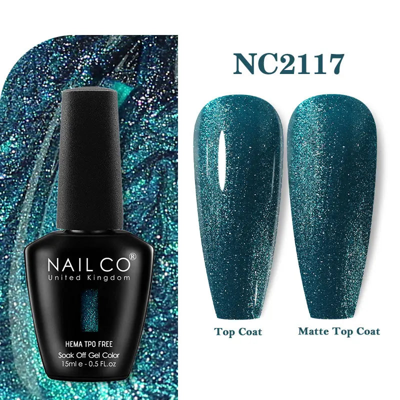 NAILCO Gel Nail Polish – HEMA-Free Soak-Off UV/LED Gel | 15ml | 333 Colors