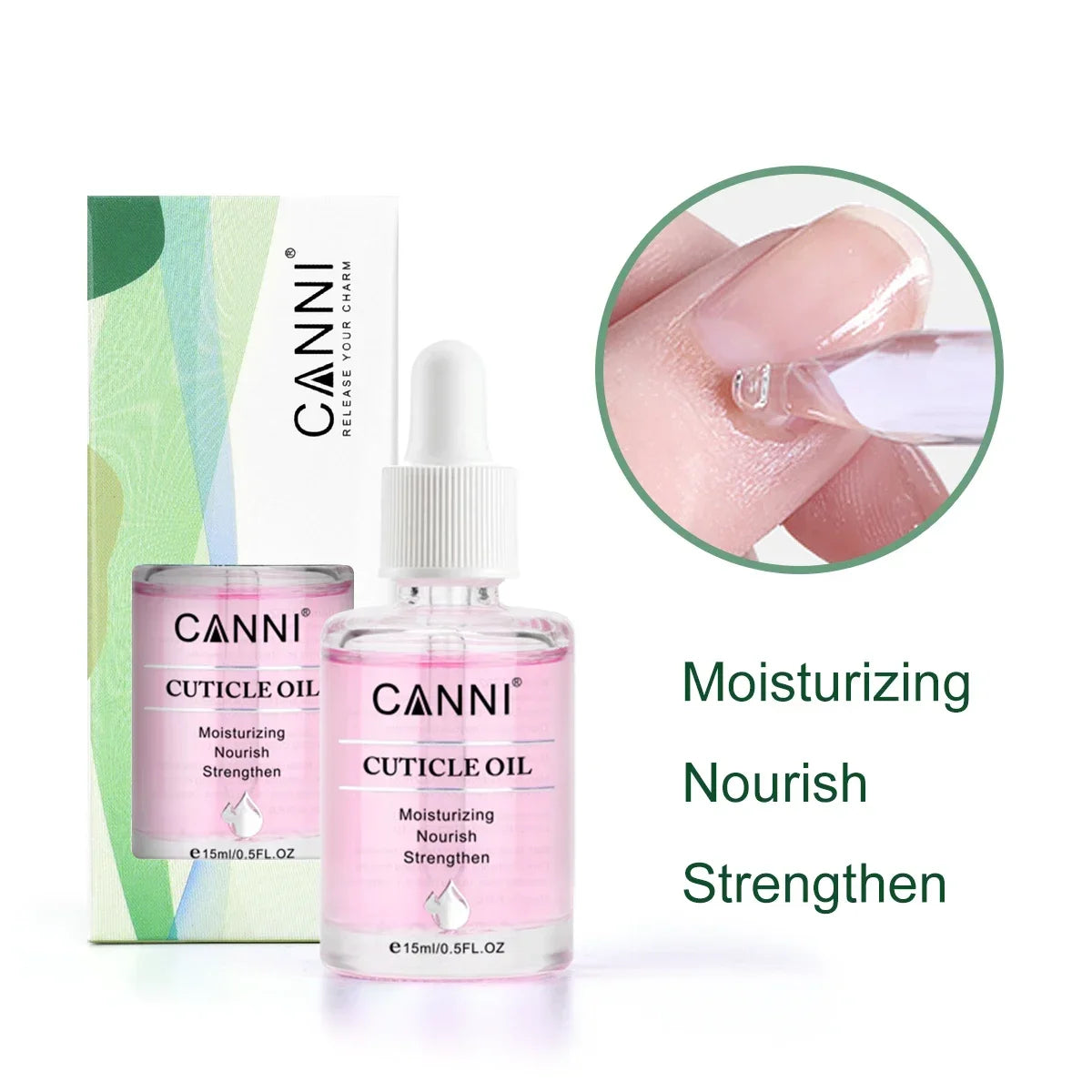 CANNI 15ml Cuticle Oil | 6 Scents | Deep Moisturizing Nail & Cuticle Softener