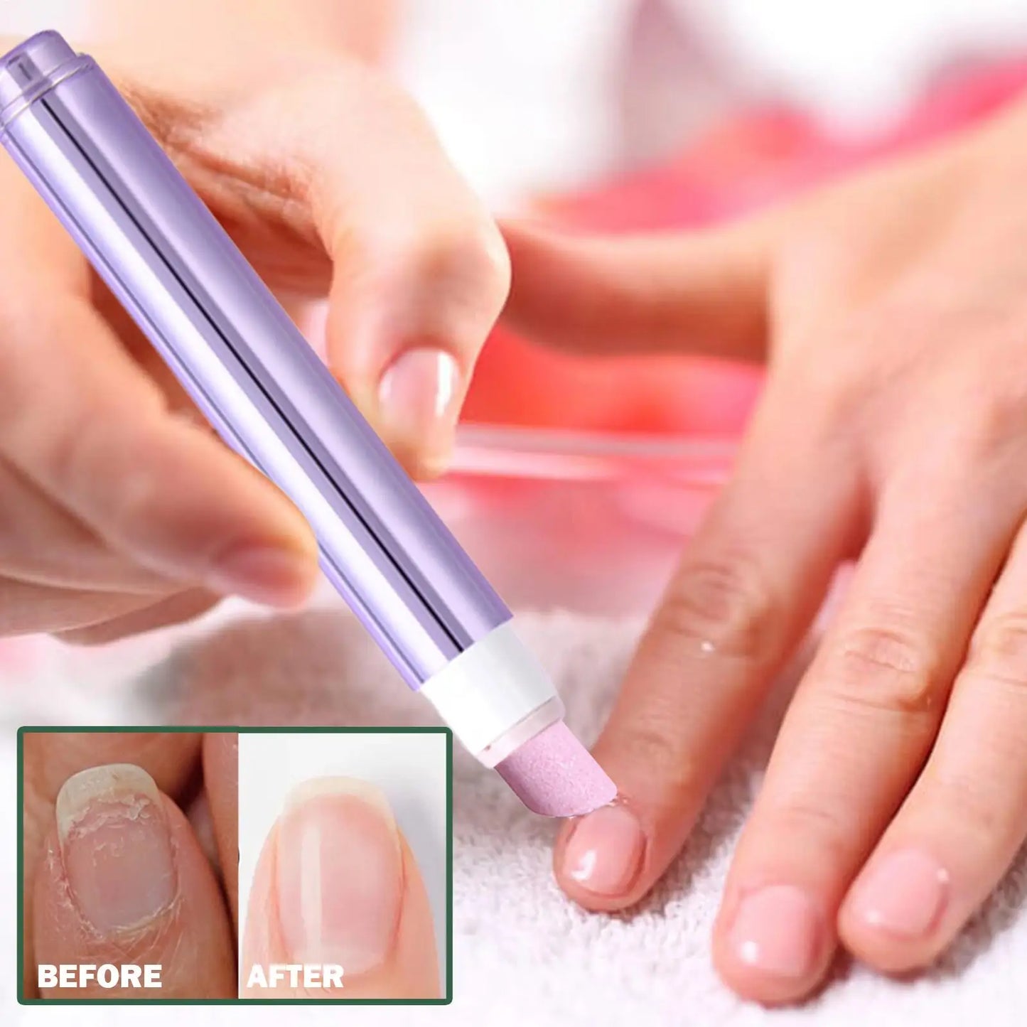 3in-1 Cuticle Oil Pen Nail Strengthener Damaged Nail Care Chip-resistant Dead Skin Cuticle Remover Pen For Nourishing Split