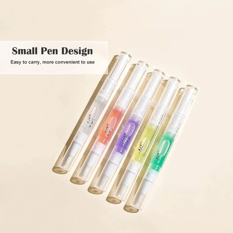 1pcs Cuticle Oil Pen Nail Nutrition Oil Pen Nail Treatment Cuticle Revitalizer Oil Prevent Agnail Nail Polish Nourish Skin Care