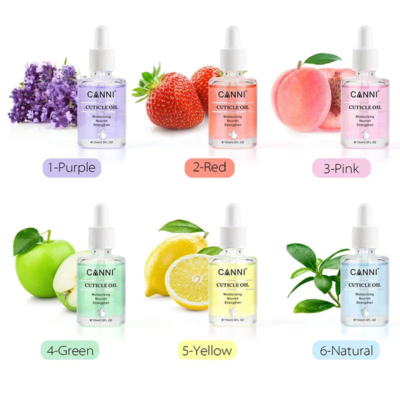 CANNI 15ml Cuticle Oil | 6 Scents | Deep Moisturizing Nail & Cuticle Softener