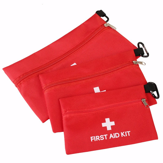 Waterproof Oxford Cloth First Aid Kit Bag – Portable Emergency Medical Case for Outdoor, Camping, Travel & Fishing | 3 Sizes | 8 Patterns