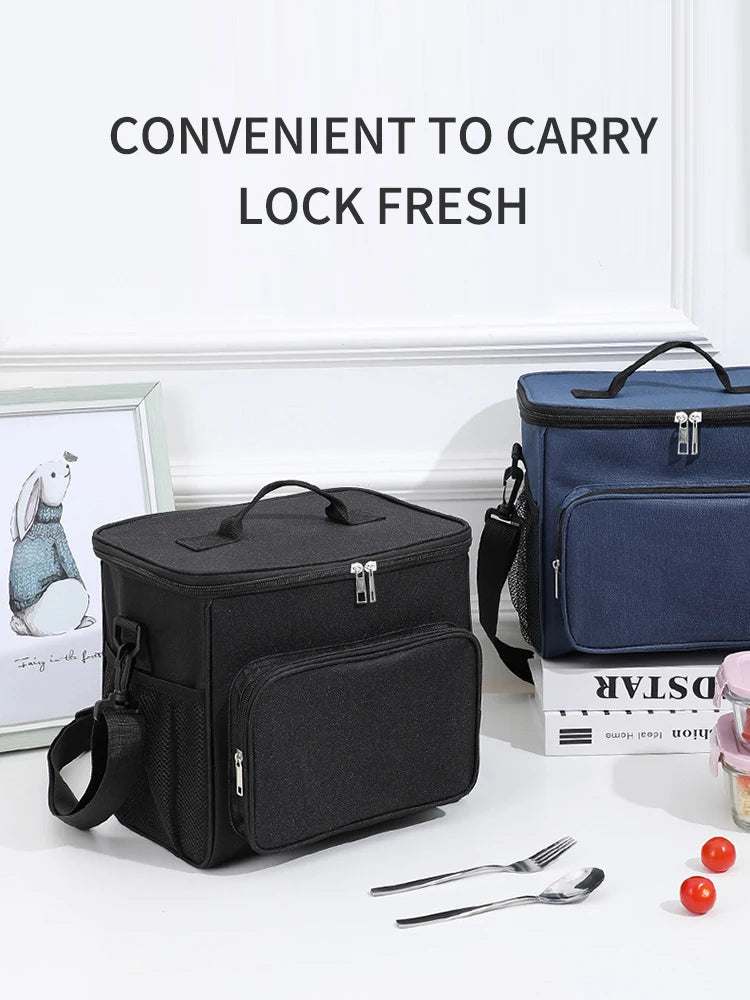 1PC Large capacity insulated box, hand-held crossbody, outdoor ice pack manufacturer, picnic bag, insulated bag